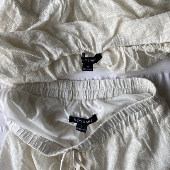 Beach matching set - shorts and crop top - Picture 4 of 4